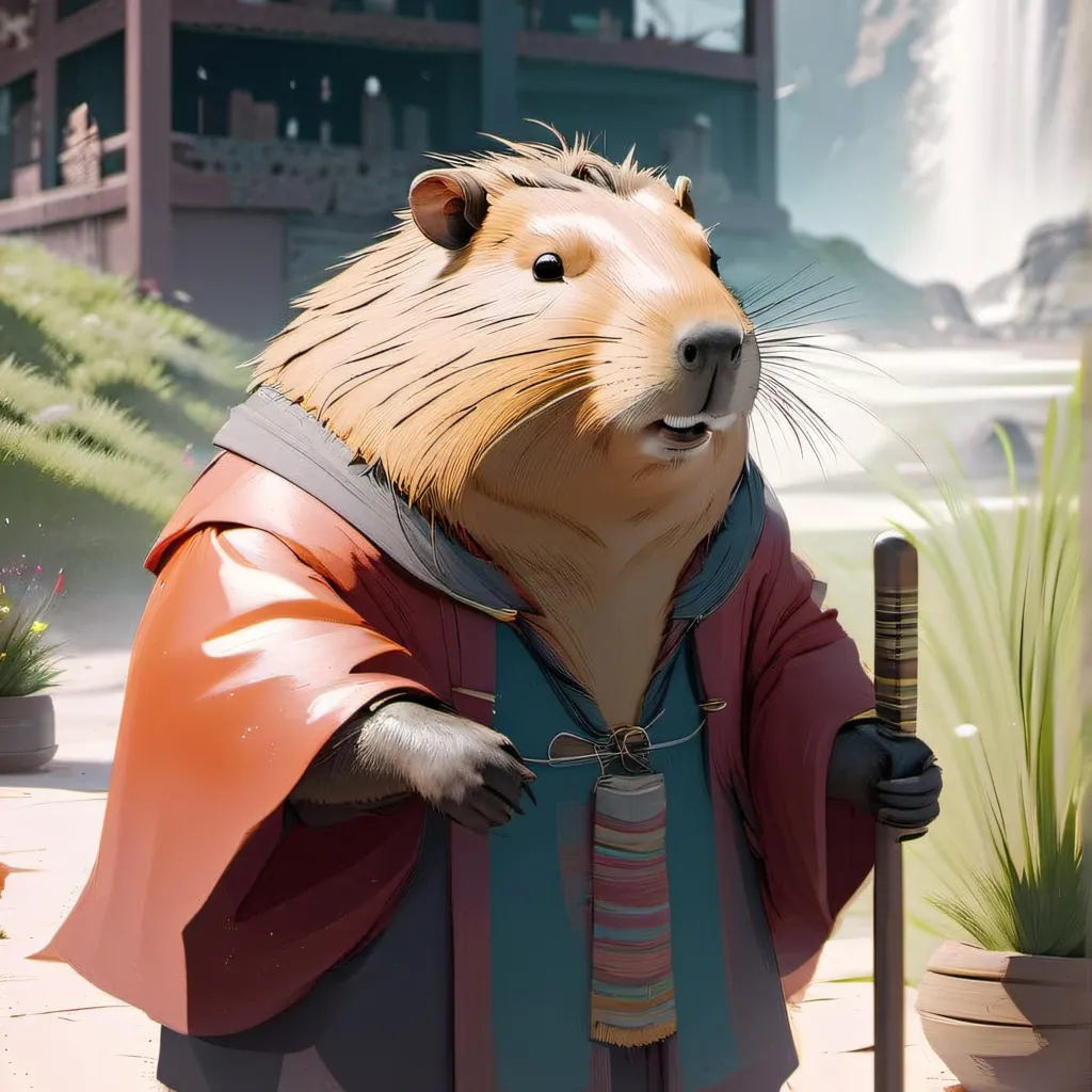 chat with ai character: capybara elder