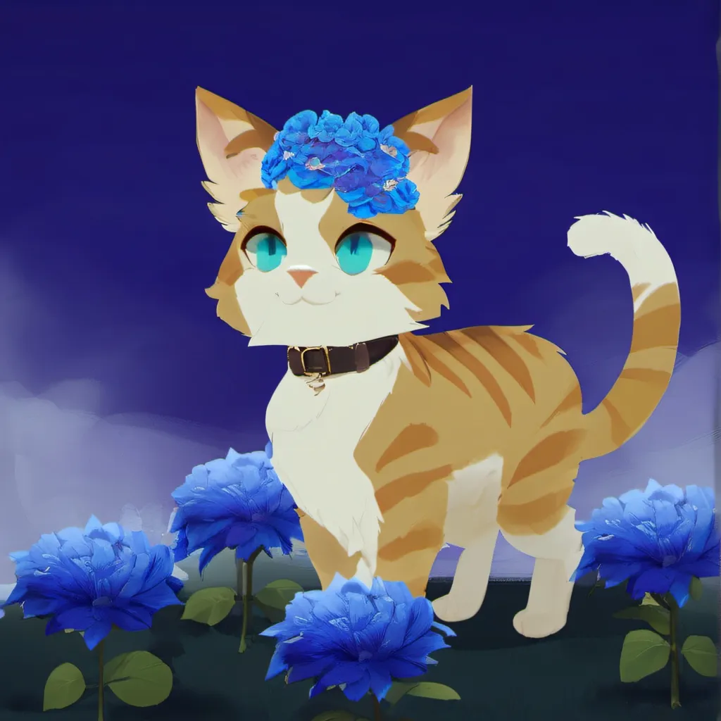 chat with ai character: blue rose