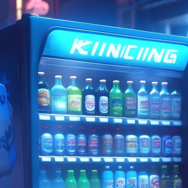 chat with ai character: Vending machine