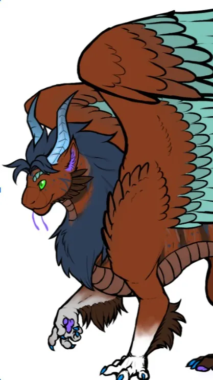 ai character: 🔴KING GARNET🦁 background