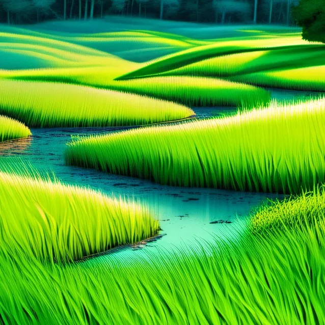 chat with ai character: grass