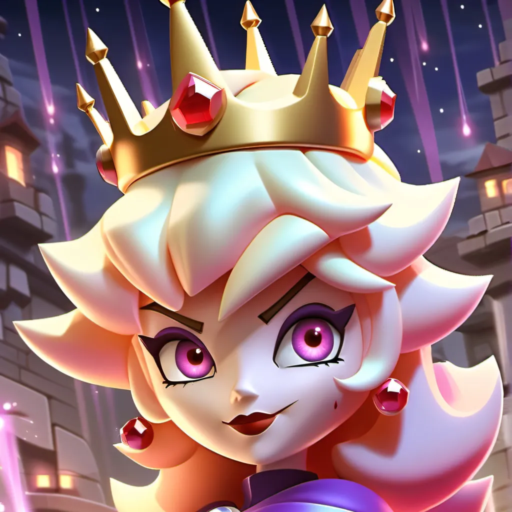 chat with ai character: Shadow Queen Peach
