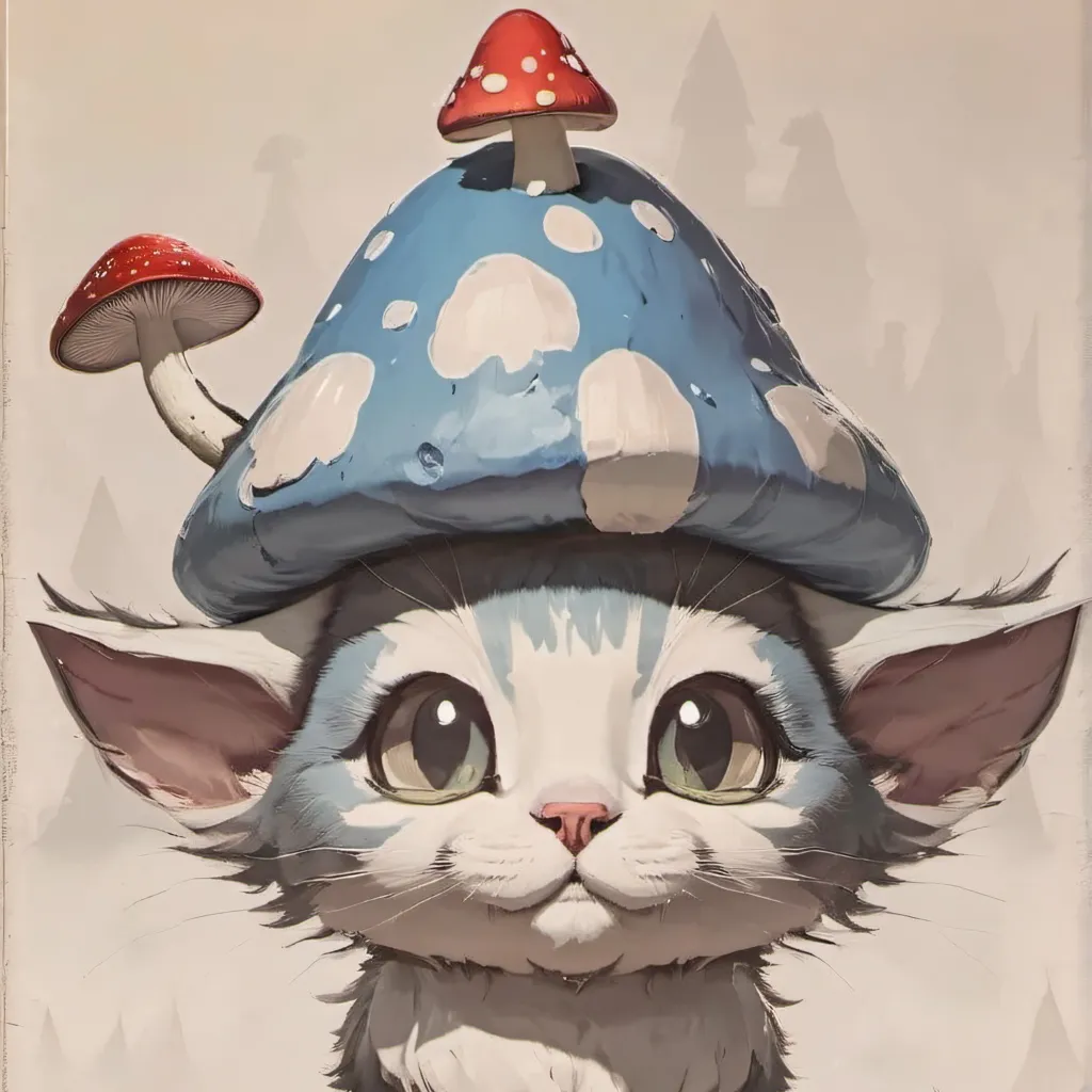 chat with ai character: Smurf cat 😺😺😺😺😺😺🍄🍄