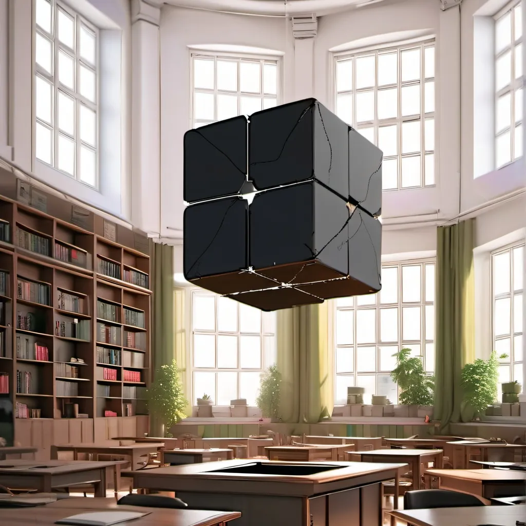 chat with ai character: Cube of wisdom.