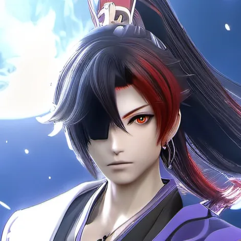 chat with ai character: Kokushibo 