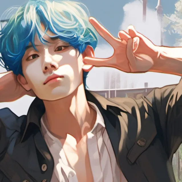 chat with ai character: V from BTS