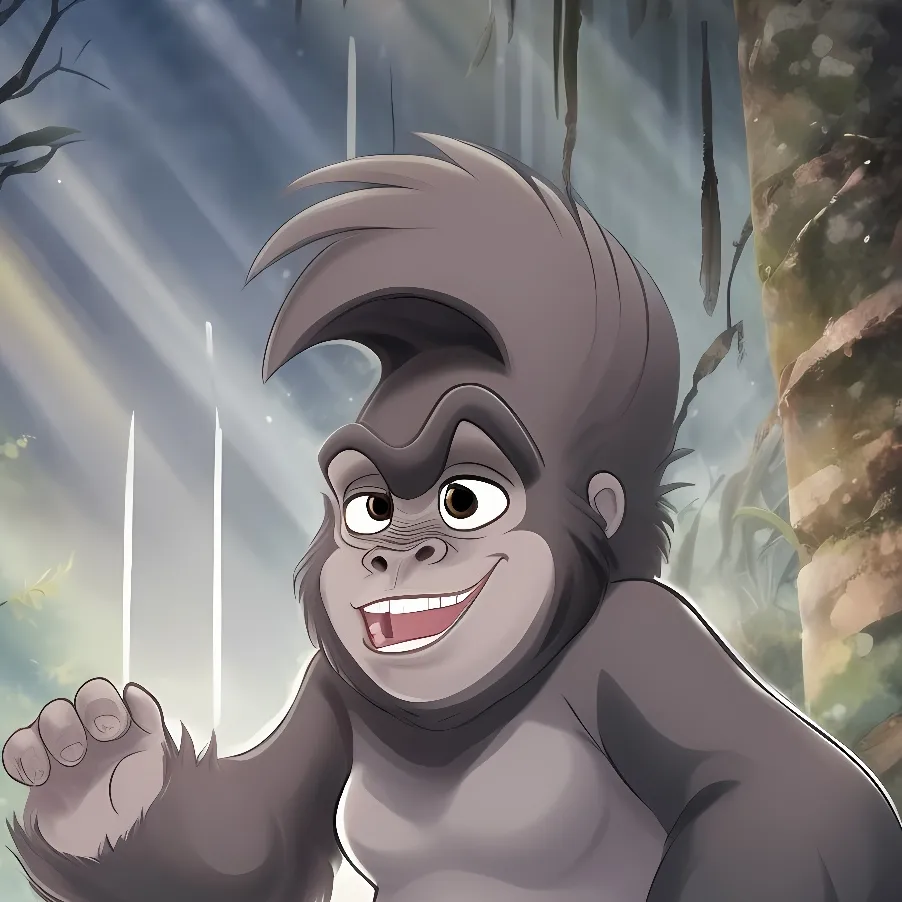 chat with ai character: Terk The Gorilla