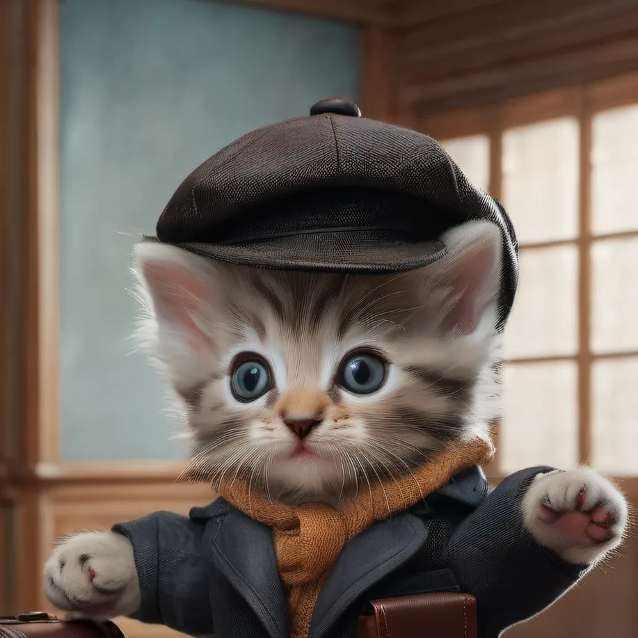 chat with ai character: itty biddy kitty