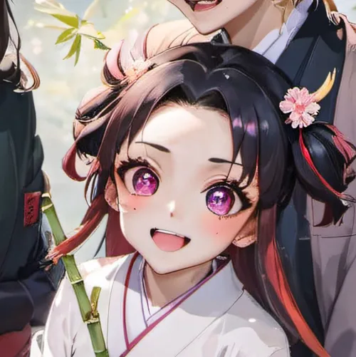 chat with ai character: Nezuko and tanjiro