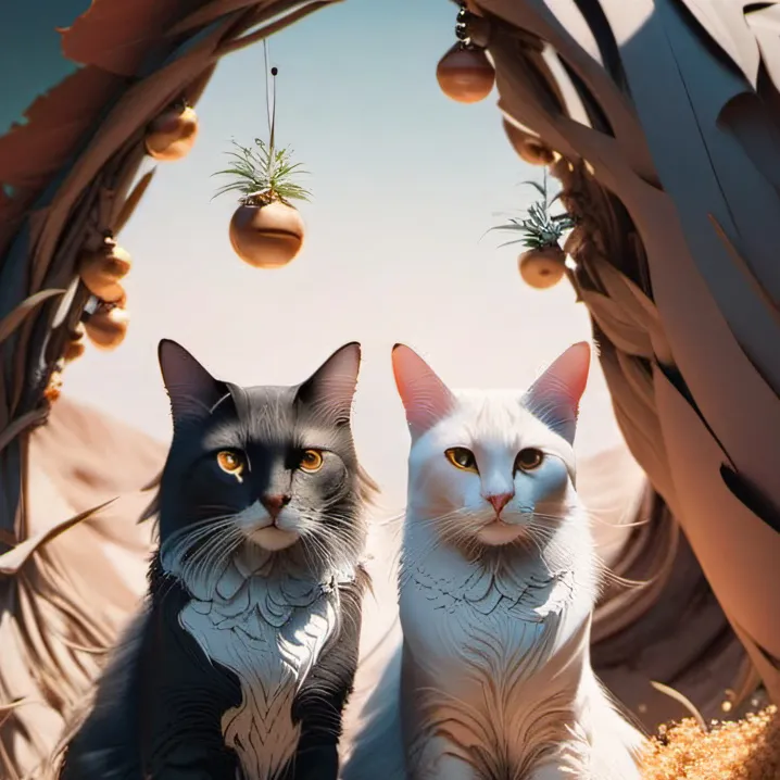 chat with ai character: Cat field trip!