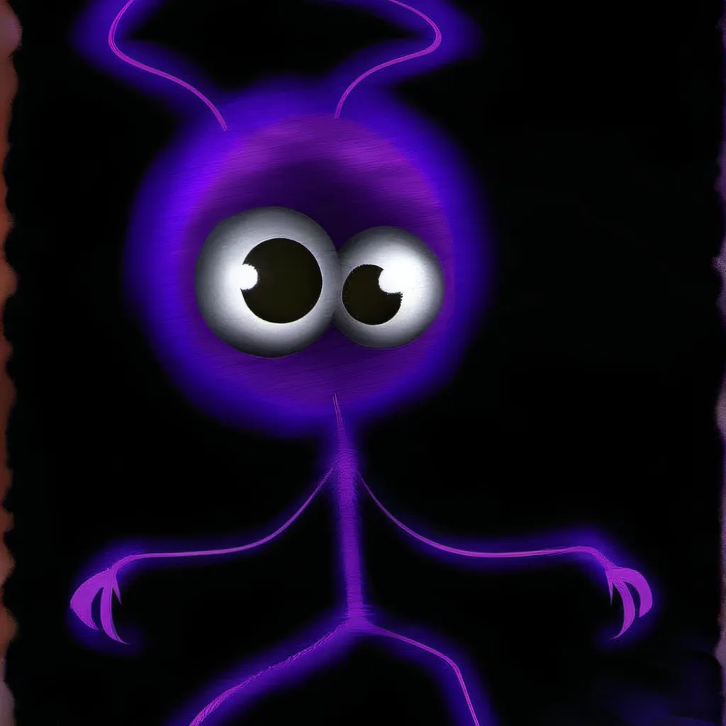 chat with ai character: Purple