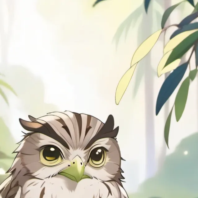 chat with ai character: Tawny frogmouth 