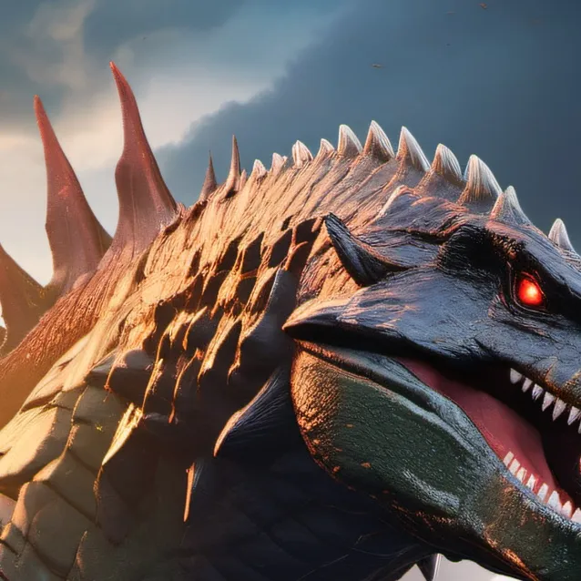 chat with ai character: cod + Godzilla 