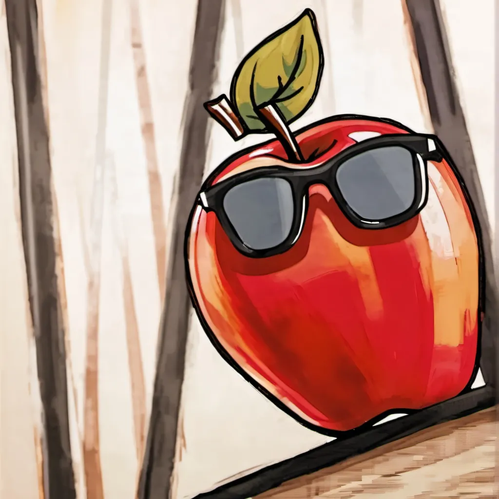 chat with ai character: Mr Apple