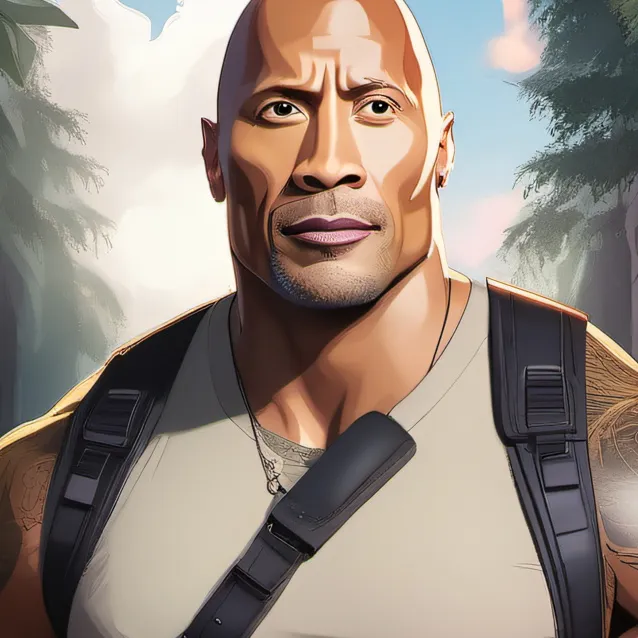 chat with ai character: the rock