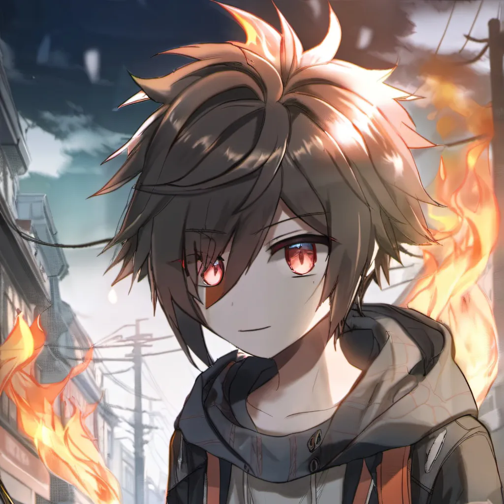 chat with ai character: Flame (human)