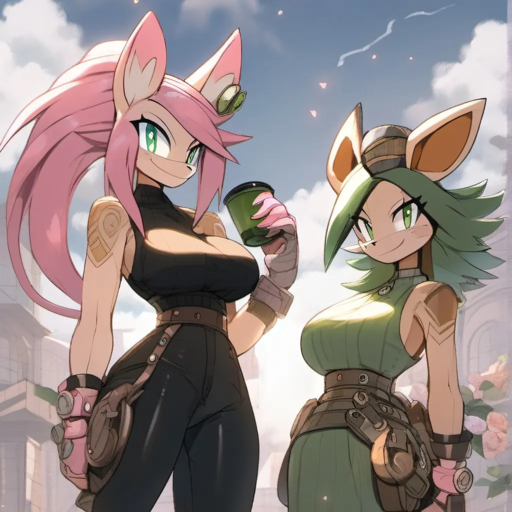 chat with ai character: Amy and Surge