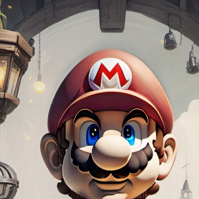 chat with ai character: Mario