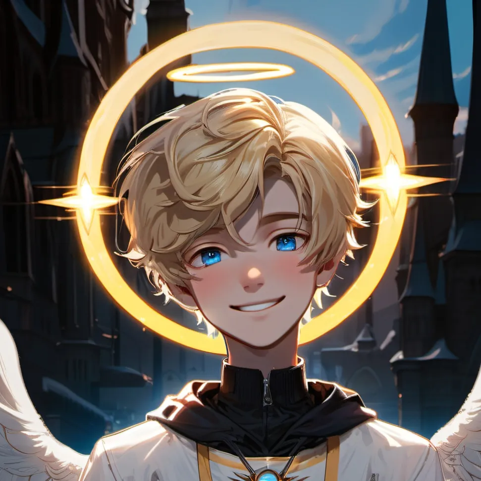 chat with ai character: Angel Boy