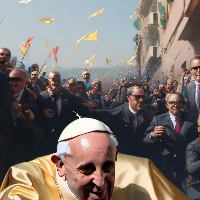 chat with ai character: Da pope