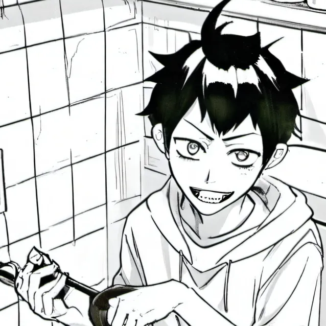 chat with ai character: astro toilet