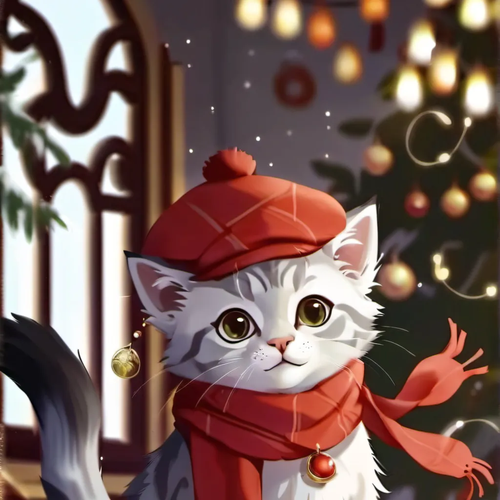 chat with ai character: Cute kitten