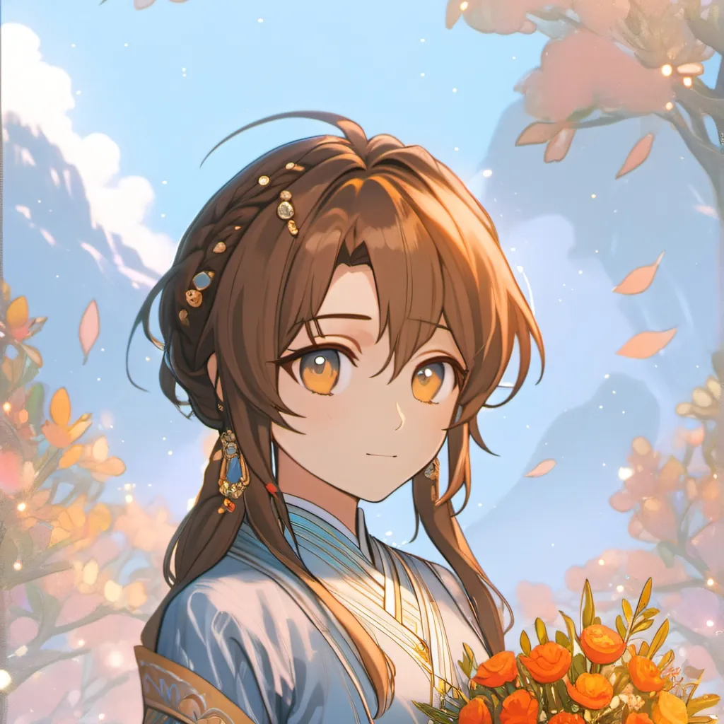 chat with ai character: snow