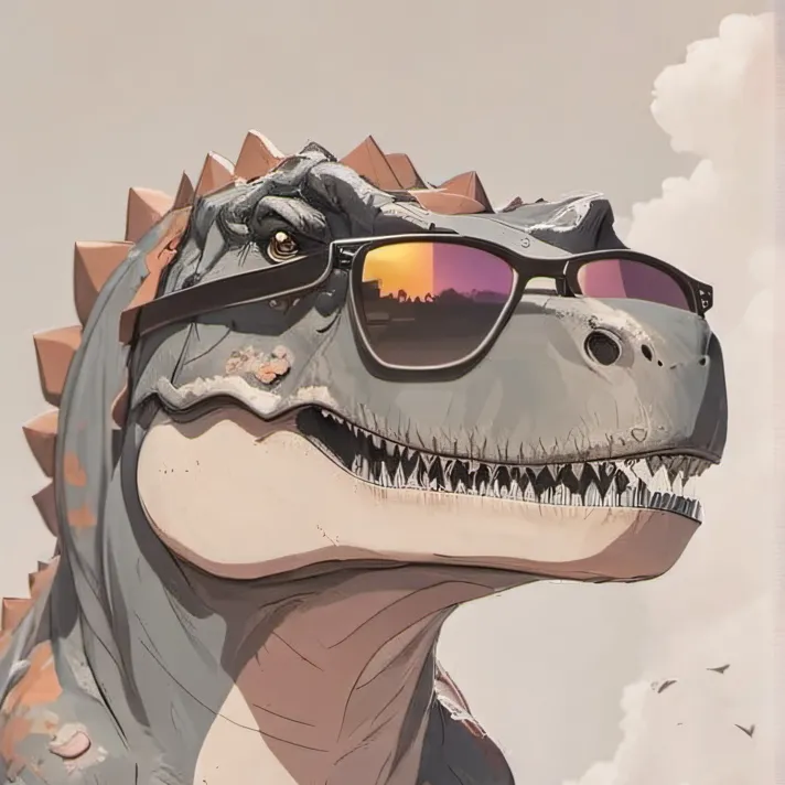 chat with ai character: big toes t rex