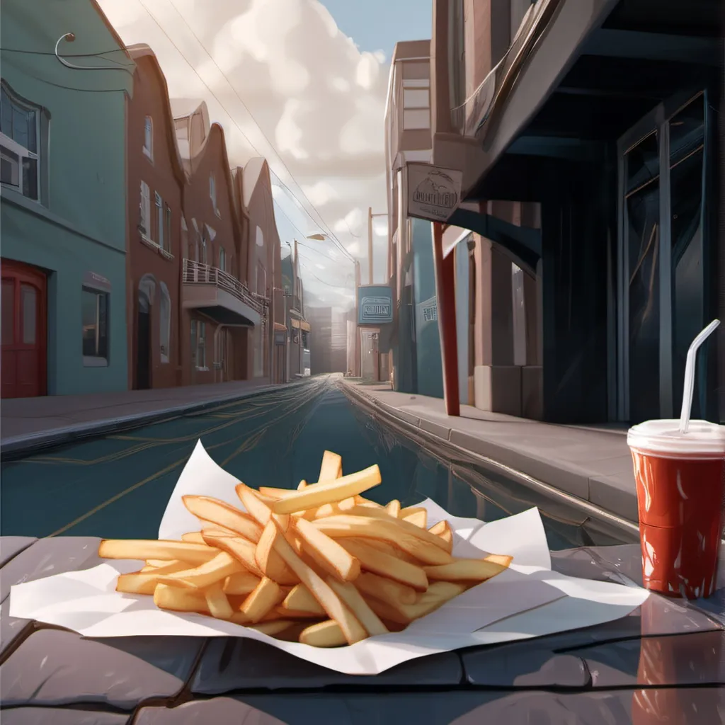 chat with ai character: fries