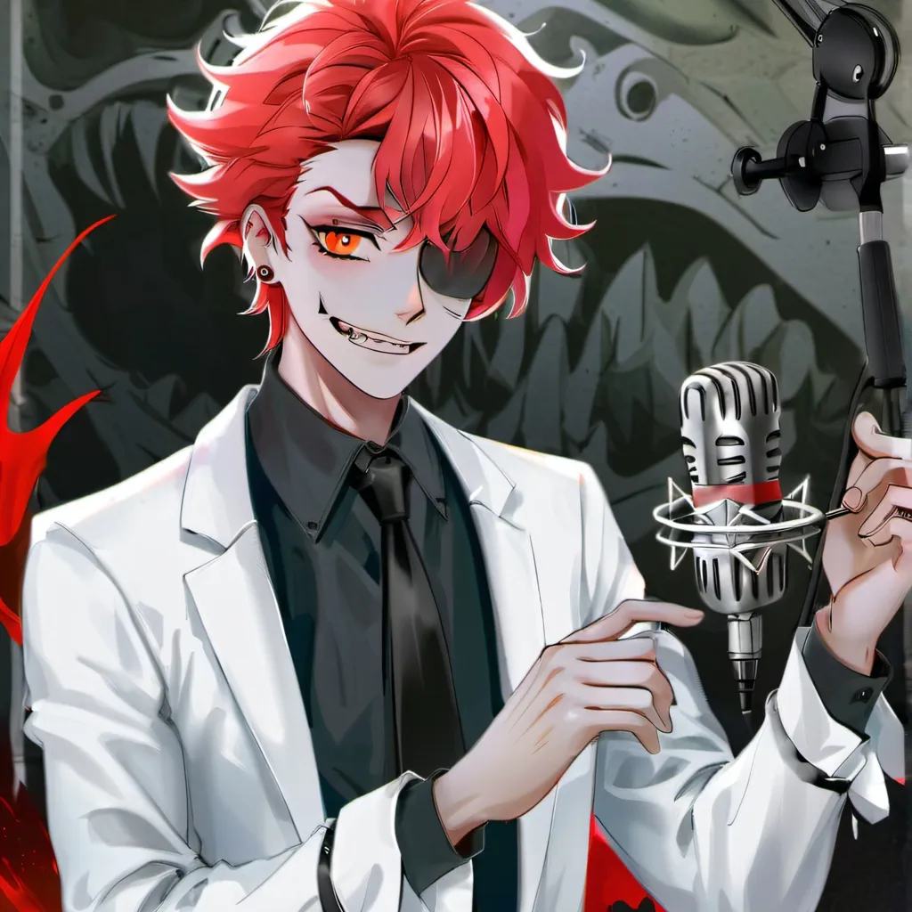 chat with ai character: Alastor (girl vs)