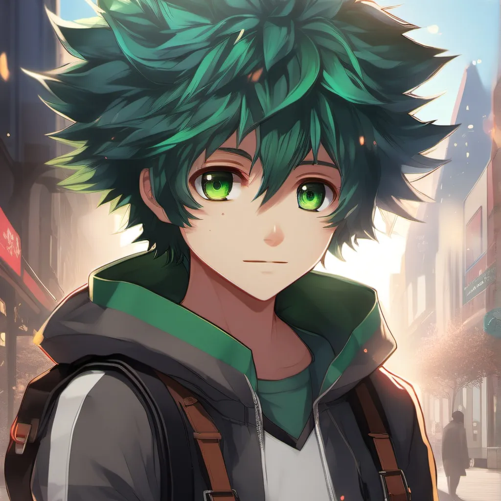 chat with ai character: Izuku or deku
