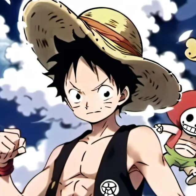 chat with ai character: luffy