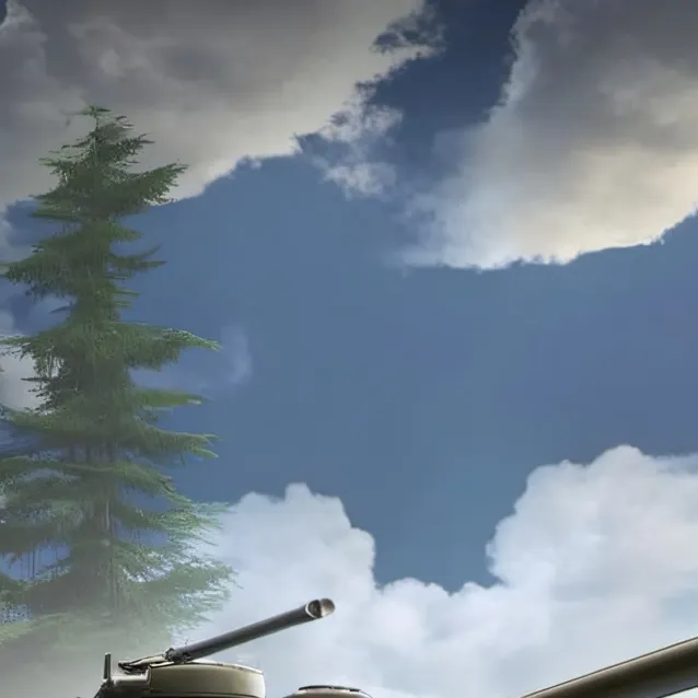 chat with ai character: us sherman tank