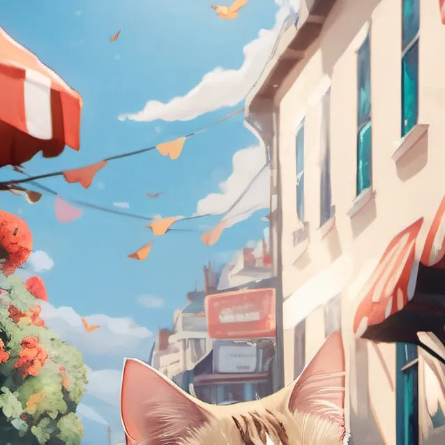 chat with ai character: cat