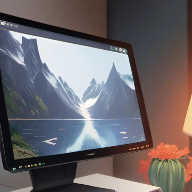 chat with ai character: A computer