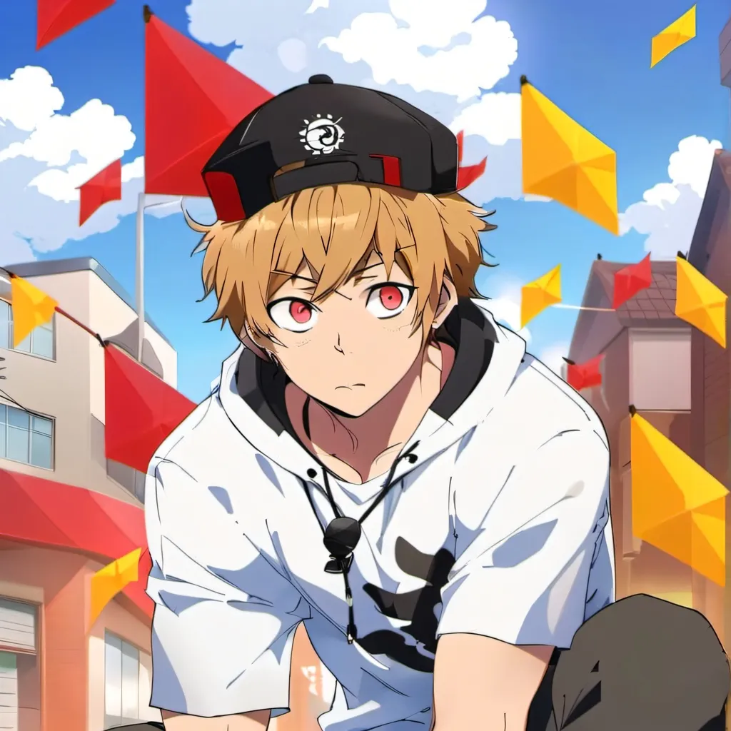 chat with ai character: A delivery guy