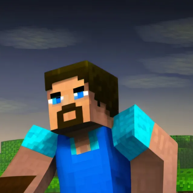 chat with ai character: Steve