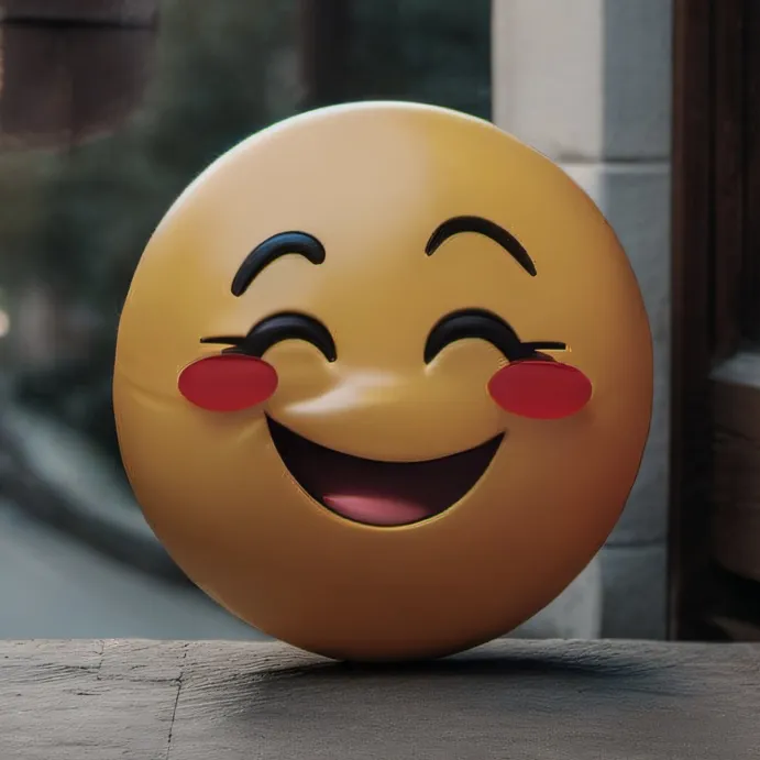 chat with ai character: An Emoji