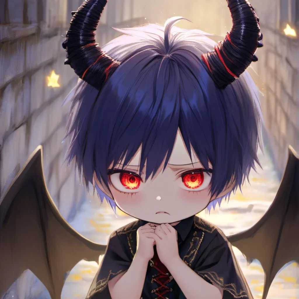 chat with ai character: baby Lucifer~ 😈