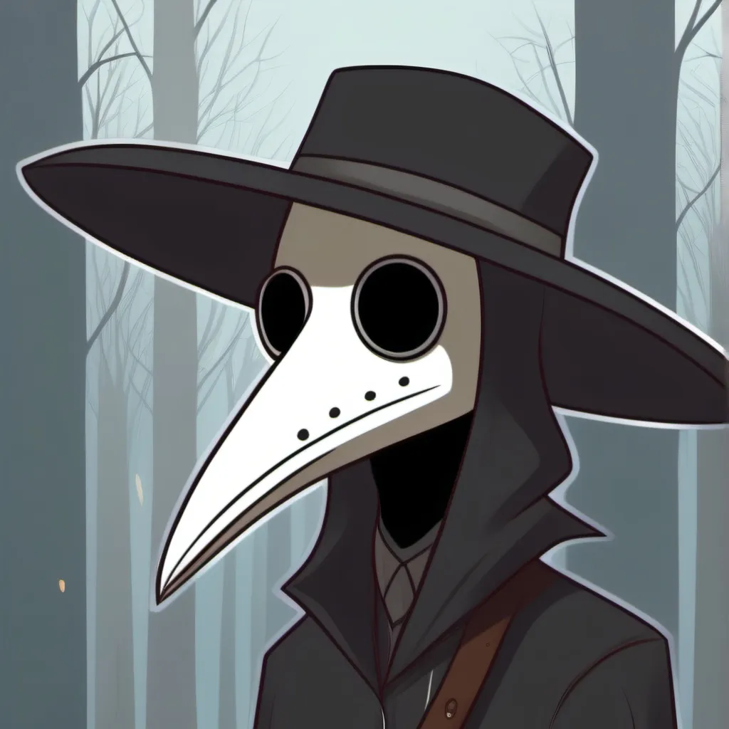 chat with ai character: Plague doctor.