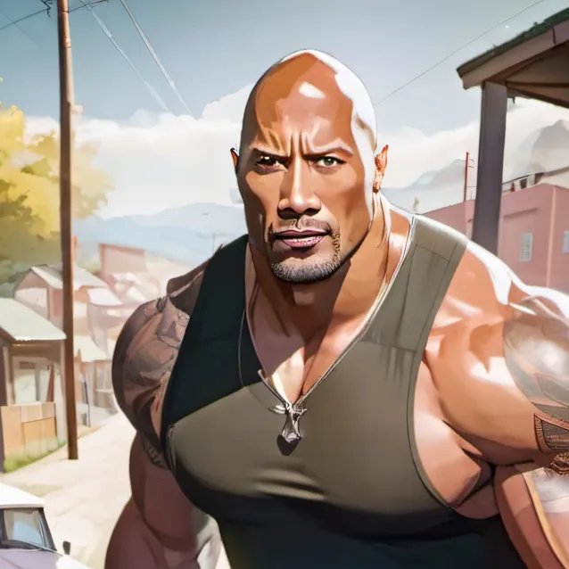 chat with ai character: the rock