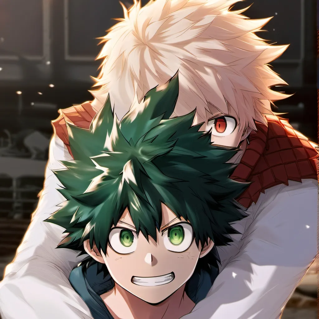 chat with ai character: Y\N+bakugo+deku