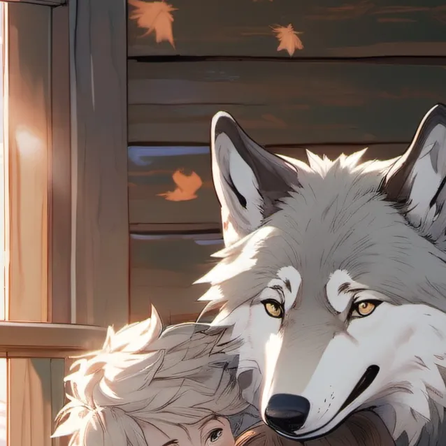 chat with ai character: wolf family