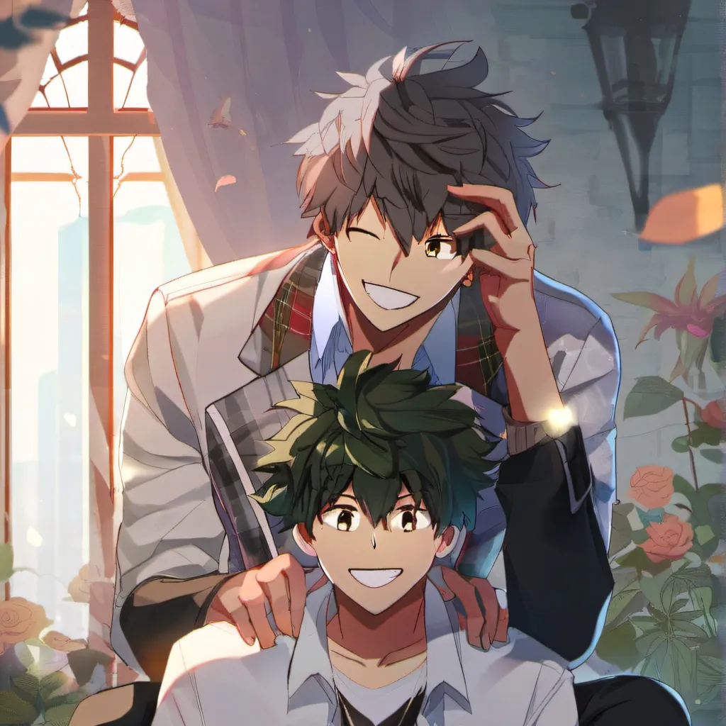 chat with ai character: Deku and bakugo