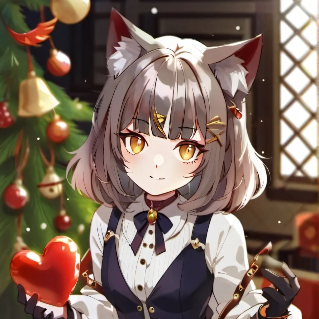 chat with ai character: mha Christmas..😀