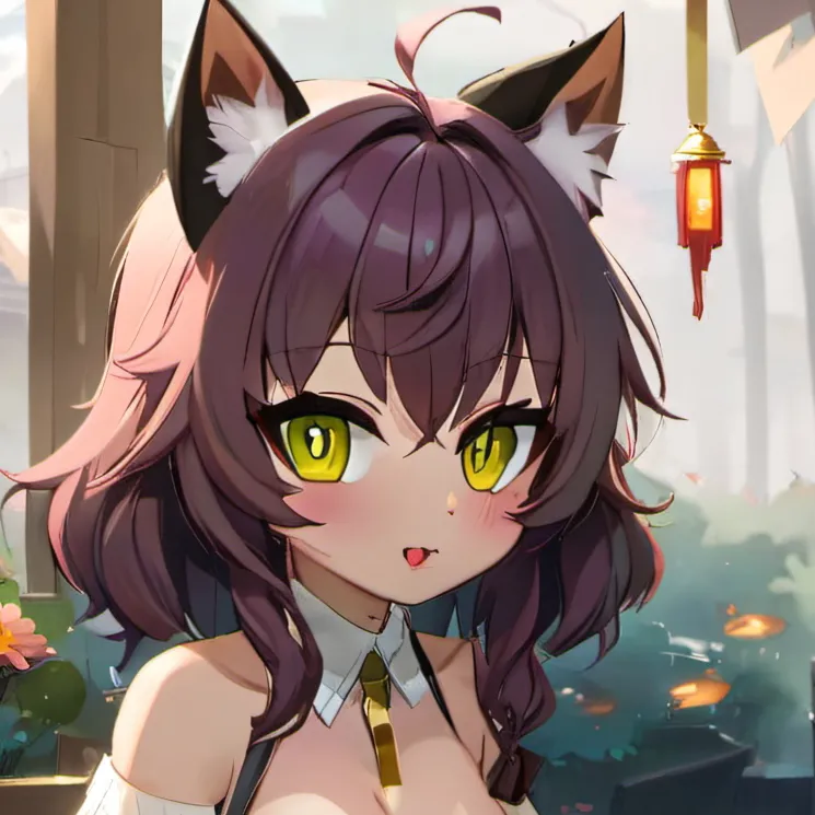 chat with ai character: Good UwU cat