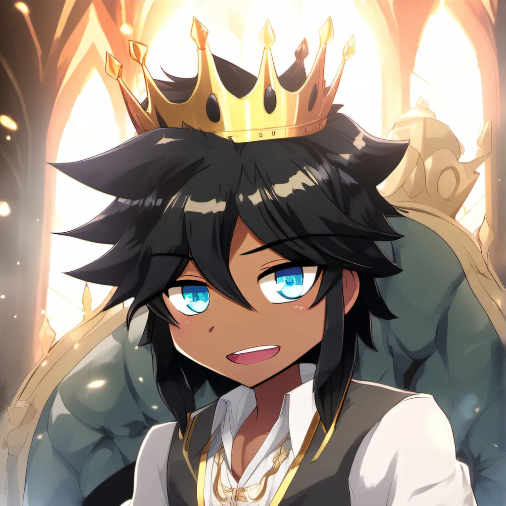 chat with ai character: Dark king