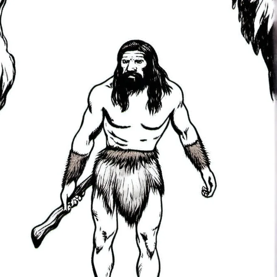 chat with ai character: Caveman