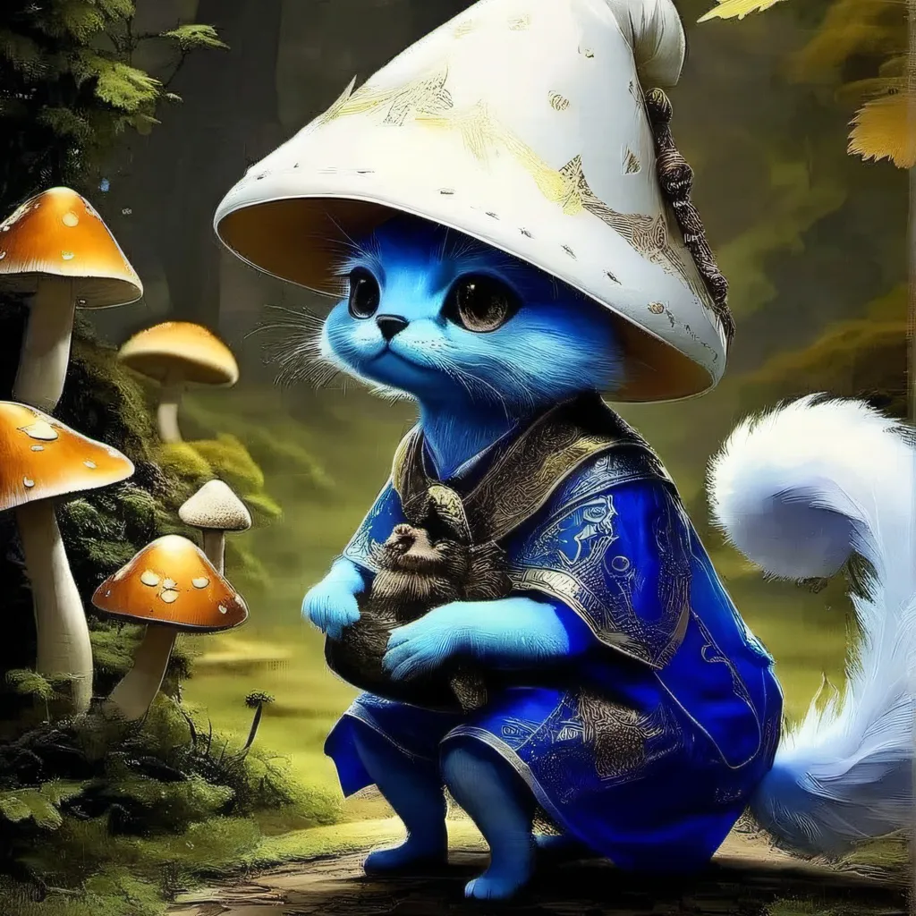 chat with ai character: Smurf ✯ Cat