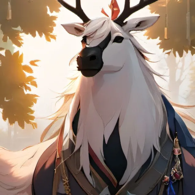 chat with ai character: just a deer